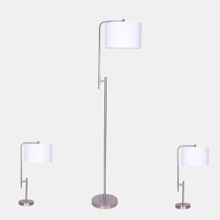 Sagebrook Accessories: Set of 3 table & floor lamps