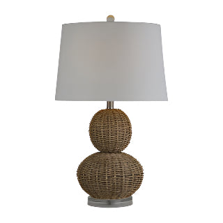 Sagebrook Accessories: Rattan Table Lamp