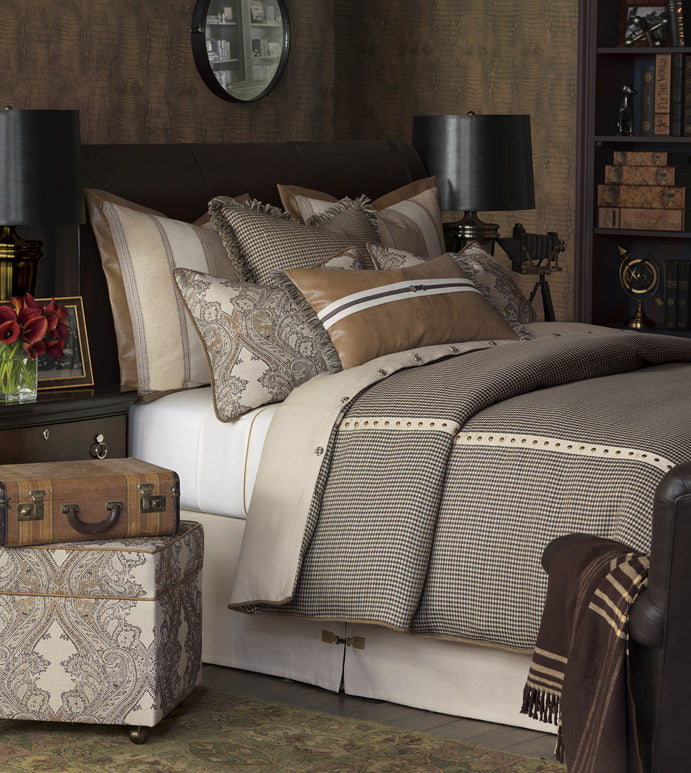 Aiden Houndstooth Duvet Cover