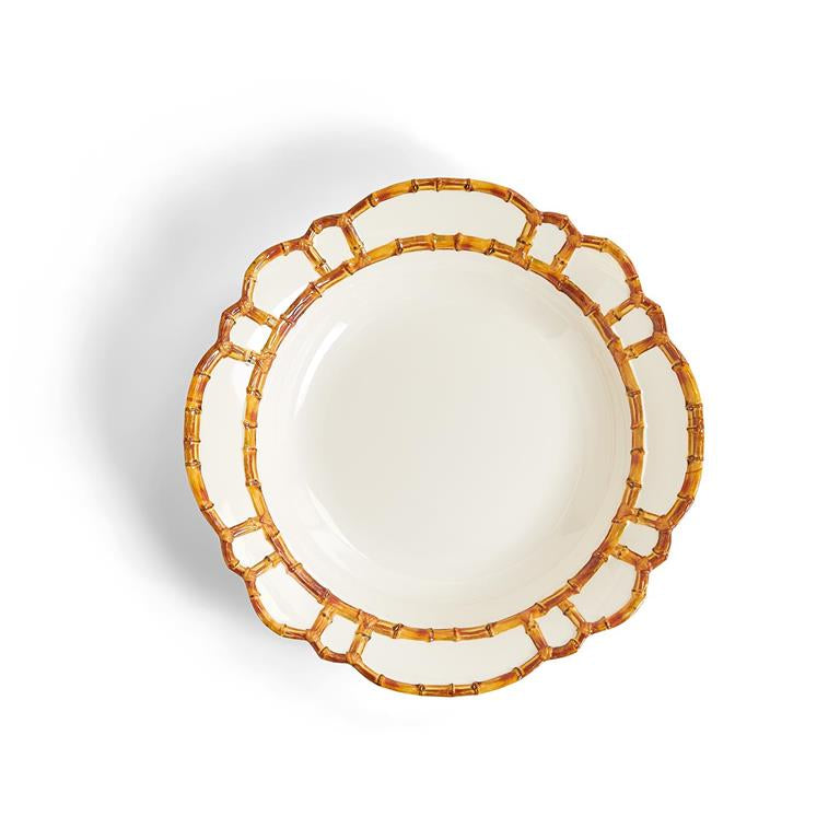 Two’s Company Accessories:Bamboo Touch Bowl