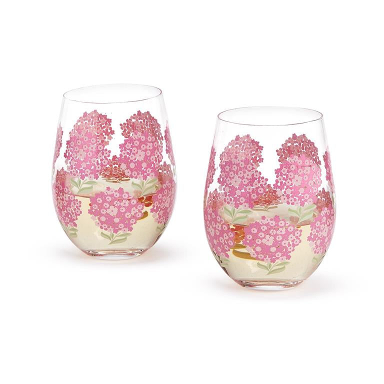 Pink Hydrangea Stemless