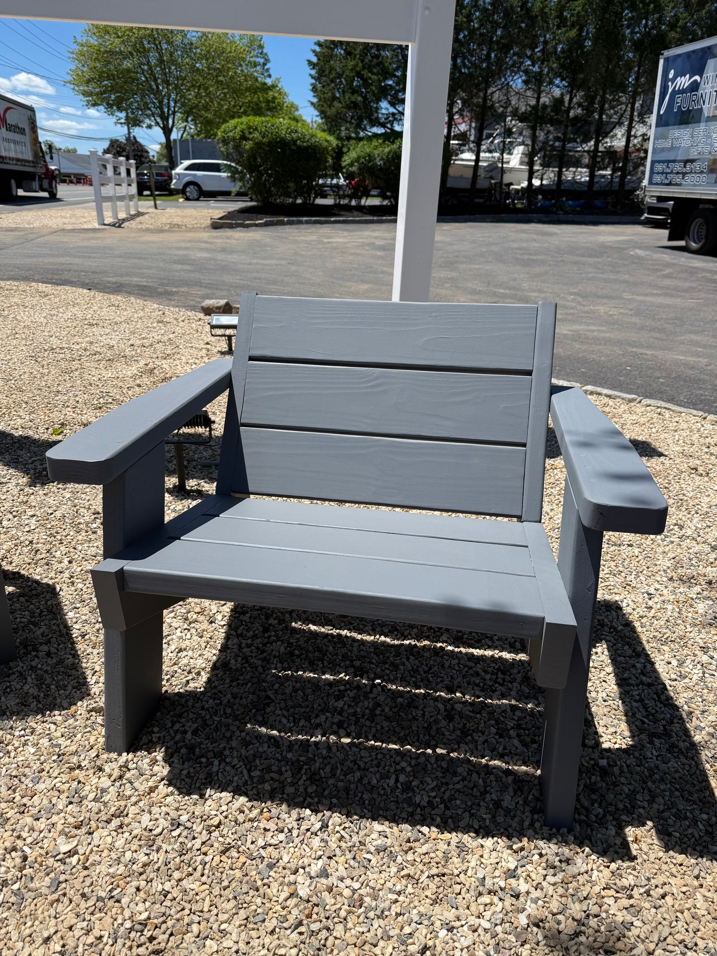 All Custom Woodworks Low Boy Chair