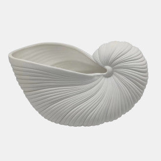 Sagebrook Accessories:10" Nautilus Shell Planter
