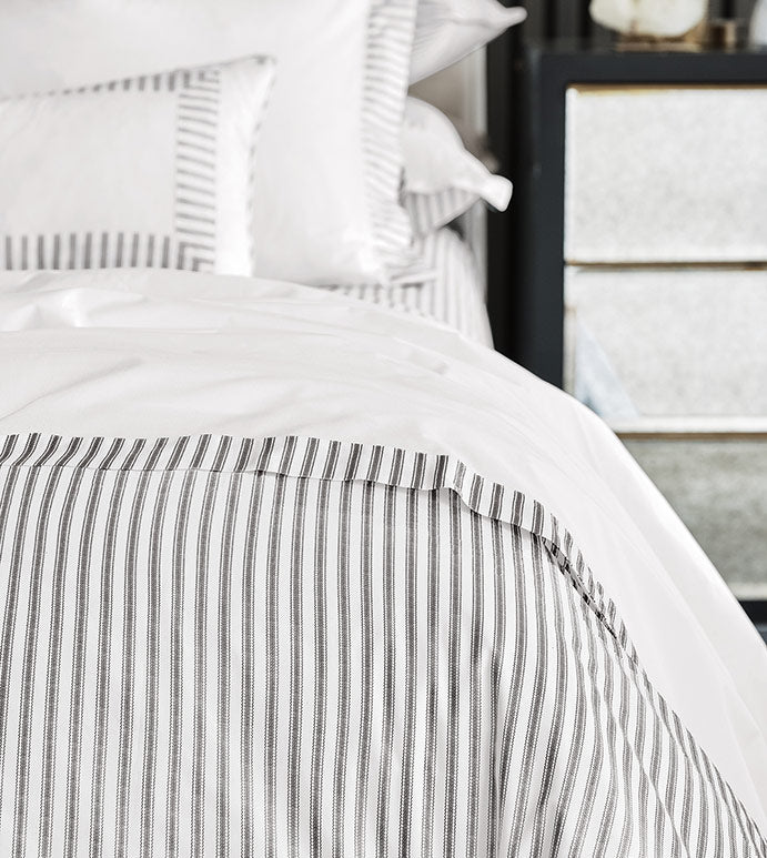 Blass Ticking Duvet Cover