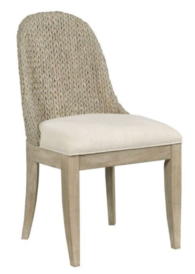 American Drew Boca Woven Set Round Dining Table and 4 Chairs