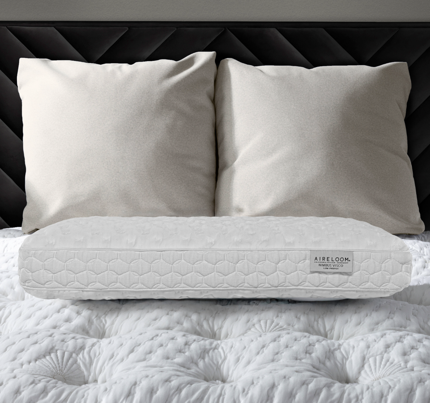 Aireloom Nimbus Queen Pillow - Low Profile