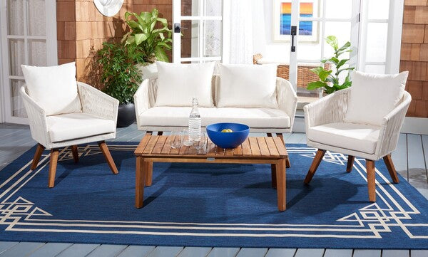 Outdoor 4 Piece Living Set