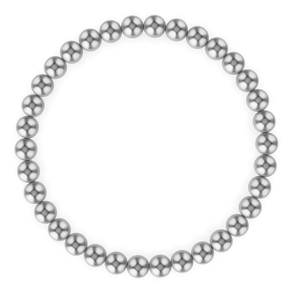 5MM Silver Ball Bracelet