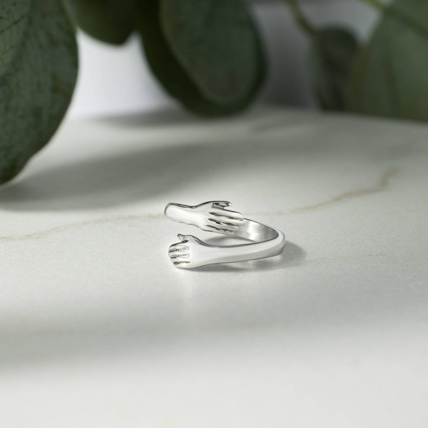 Stainless Steel Hug Ring