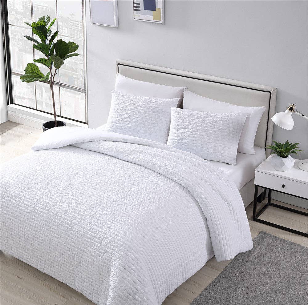 Palm 3 Piece Queen Comforter Set