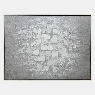 Sagebrook Accessories: Gray Abstract Canvas