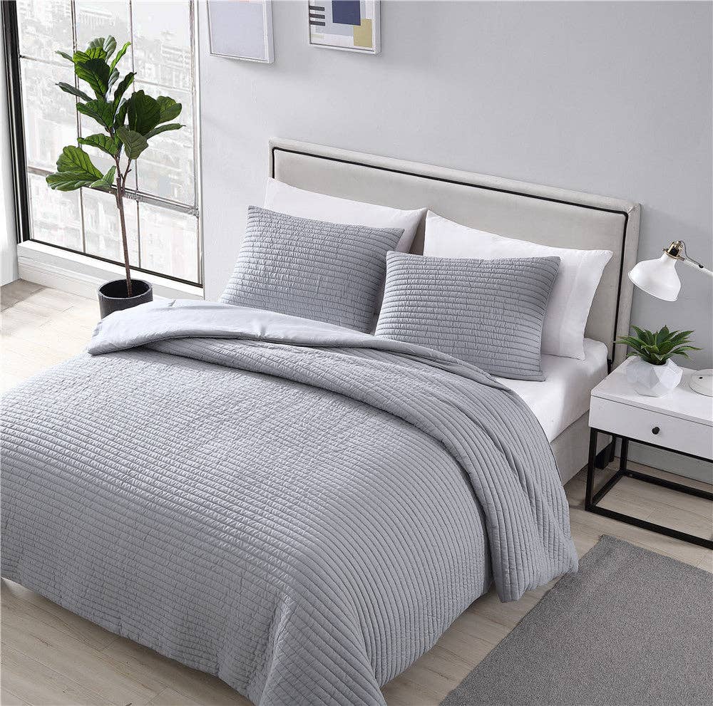 Palm 3 Piece Queen Comforter Set