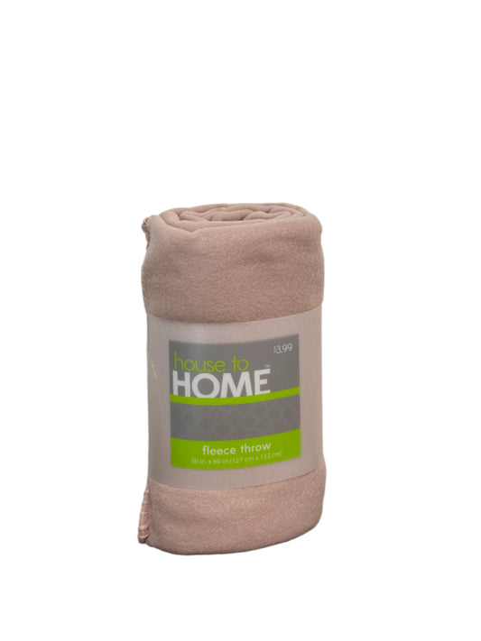 House to Home Fleece Throw Blankets