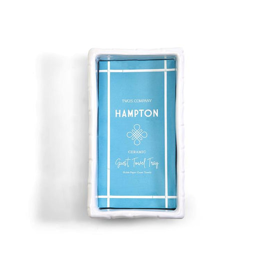 Fretwork Guest Towel Tray