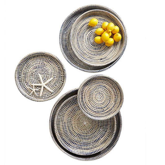 S/3 Nested Woven Tray