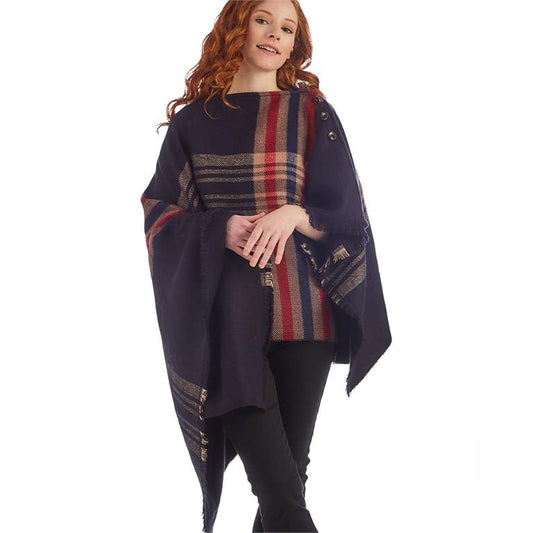 Cape with Button Closure