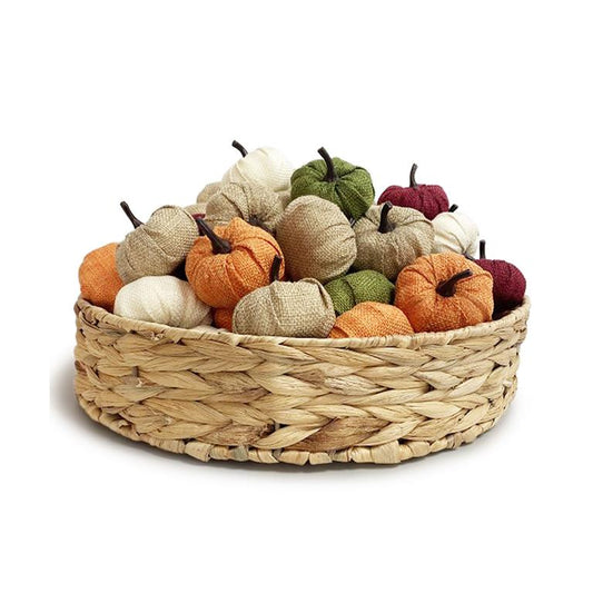 Pumpkin 75 Pc Mini Pumpkin Unit With Hand-Crafted Basket