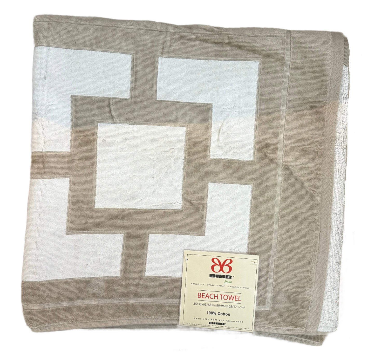 Velour Cotton Heavyweight Beach Towel