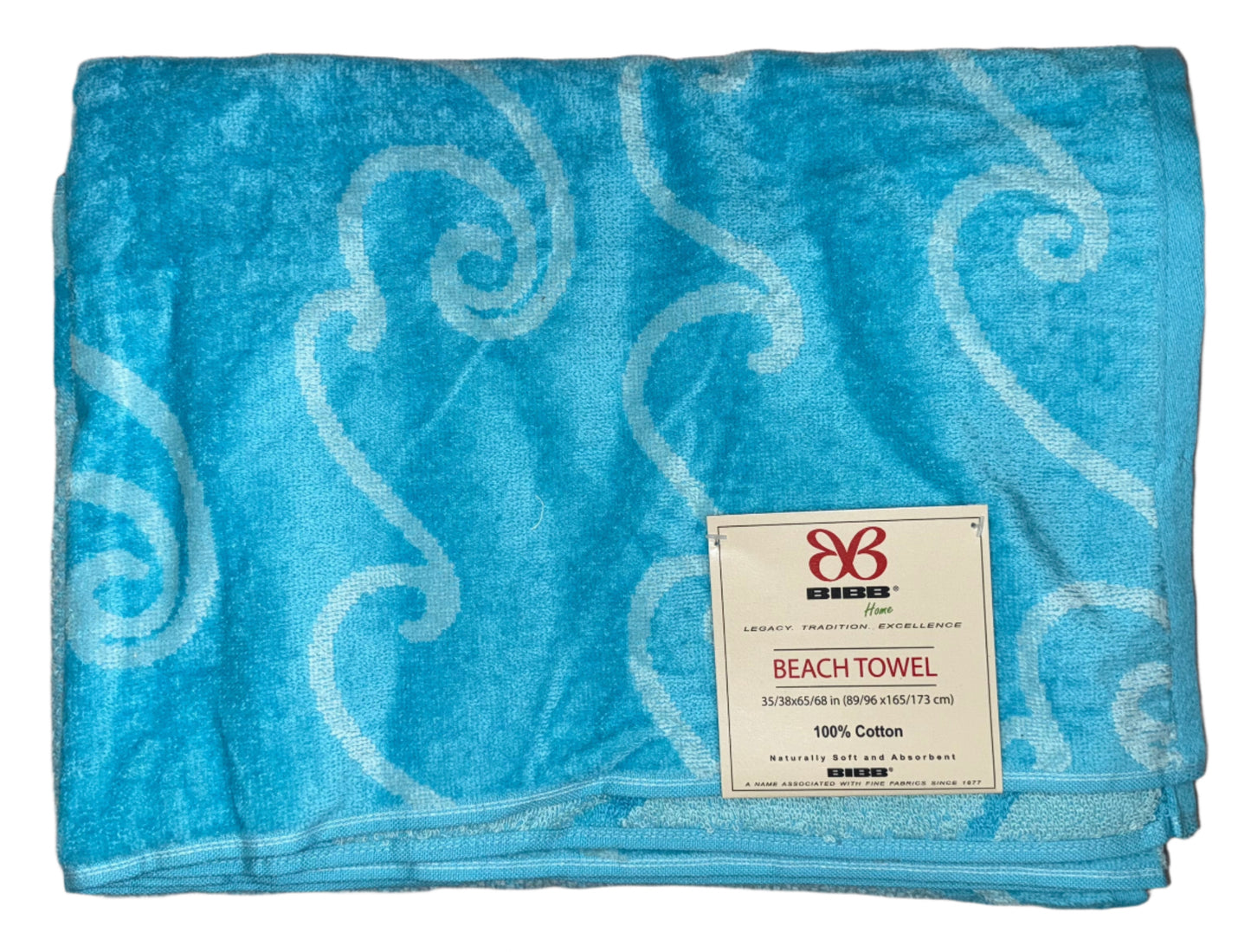 Velour Cotton Heavyweight Beach Towel