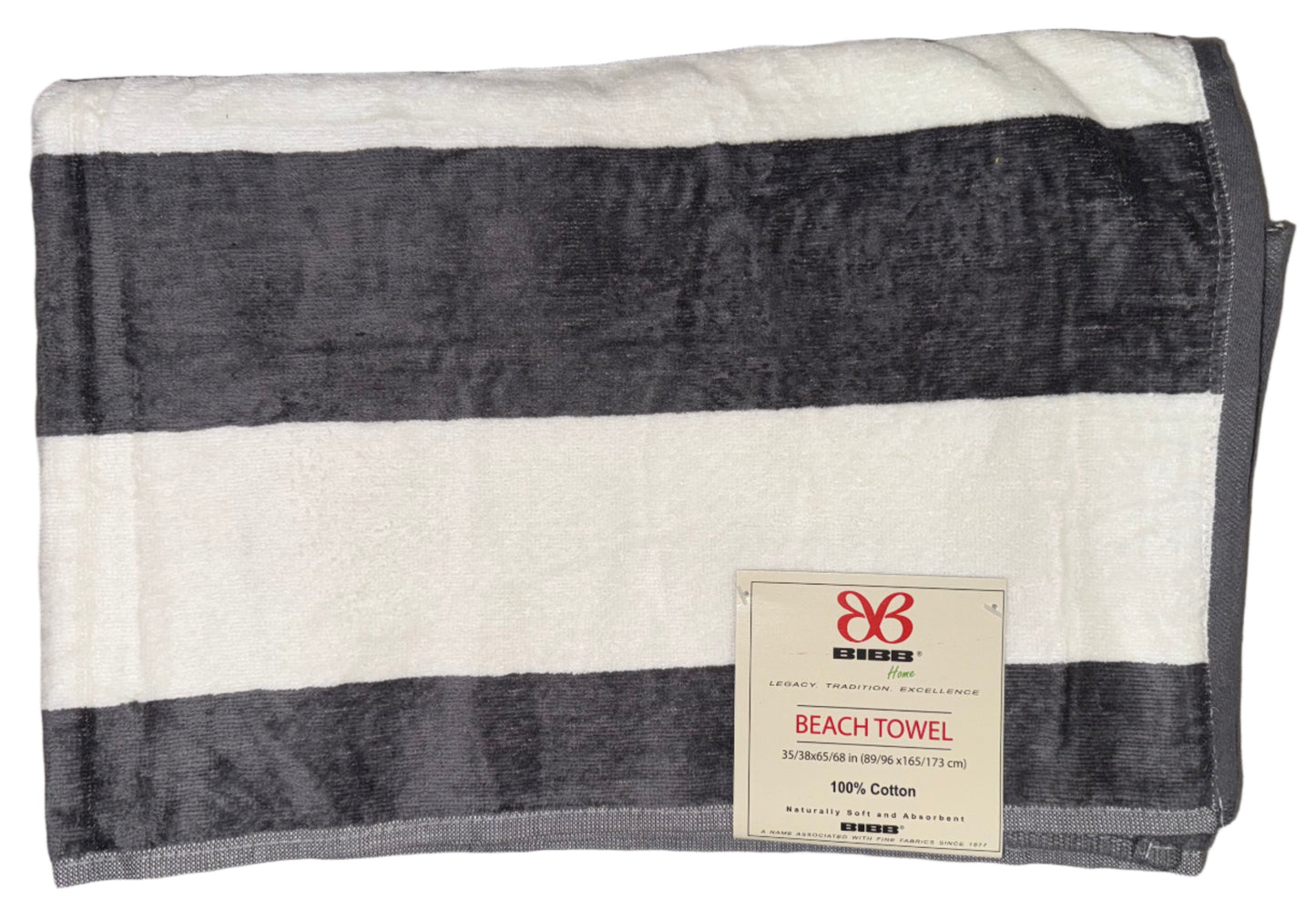 Velour Cotton Heavyweight Beach Towel