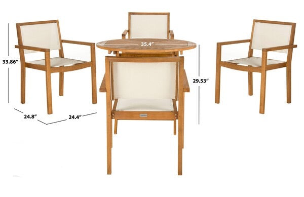Chante 5-piece Dining Set