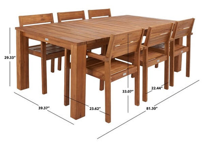 Hestia 7 Piece Outdoor Dining Set