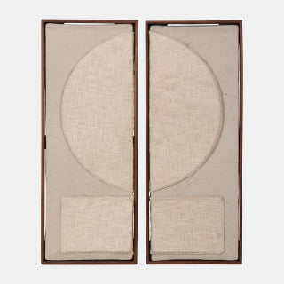 Sagebrook Accessories: Ecomix Fabric Wall Decor