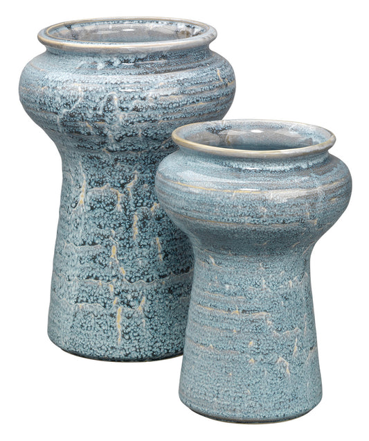Snorkel Vases, Set of 2