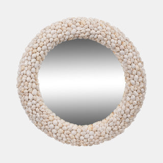 Sagebrook Accessories: Shell Mirror