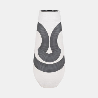 Sagebrook Accessories: 17" Noir Vase