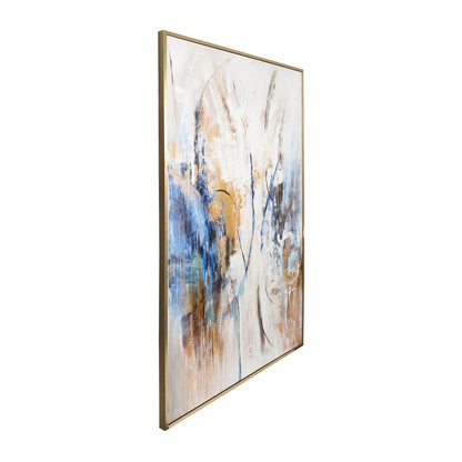 Sagebrook Accessories 74 X 50  Hand painted Abstract