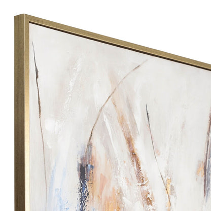 Sagebrook Accessories 74 X 50  Hand painted Abstract
