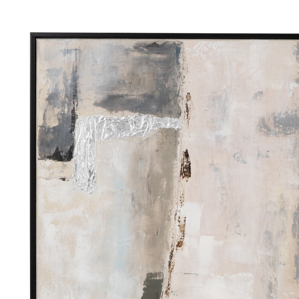 Sagebrook Accessories:51 X 51 Hand Painted Abstract