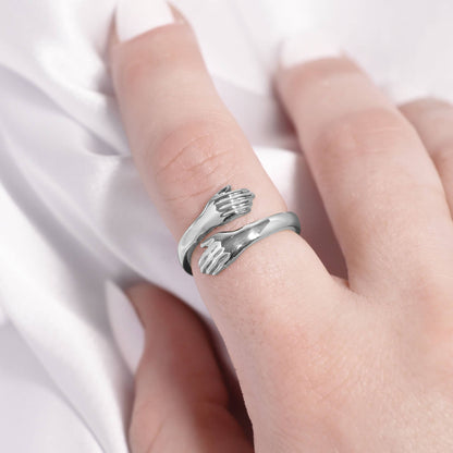 Stainless Steel Hug Ring