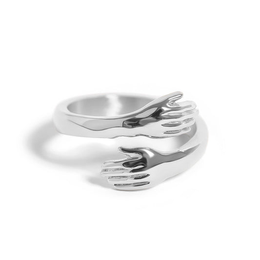 Stainless Steel Hug Ring
