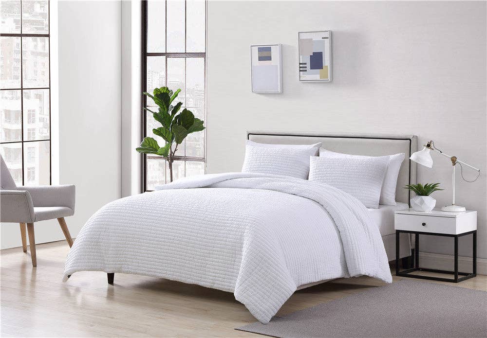 Palm 3 Piece Queen Comforter Set