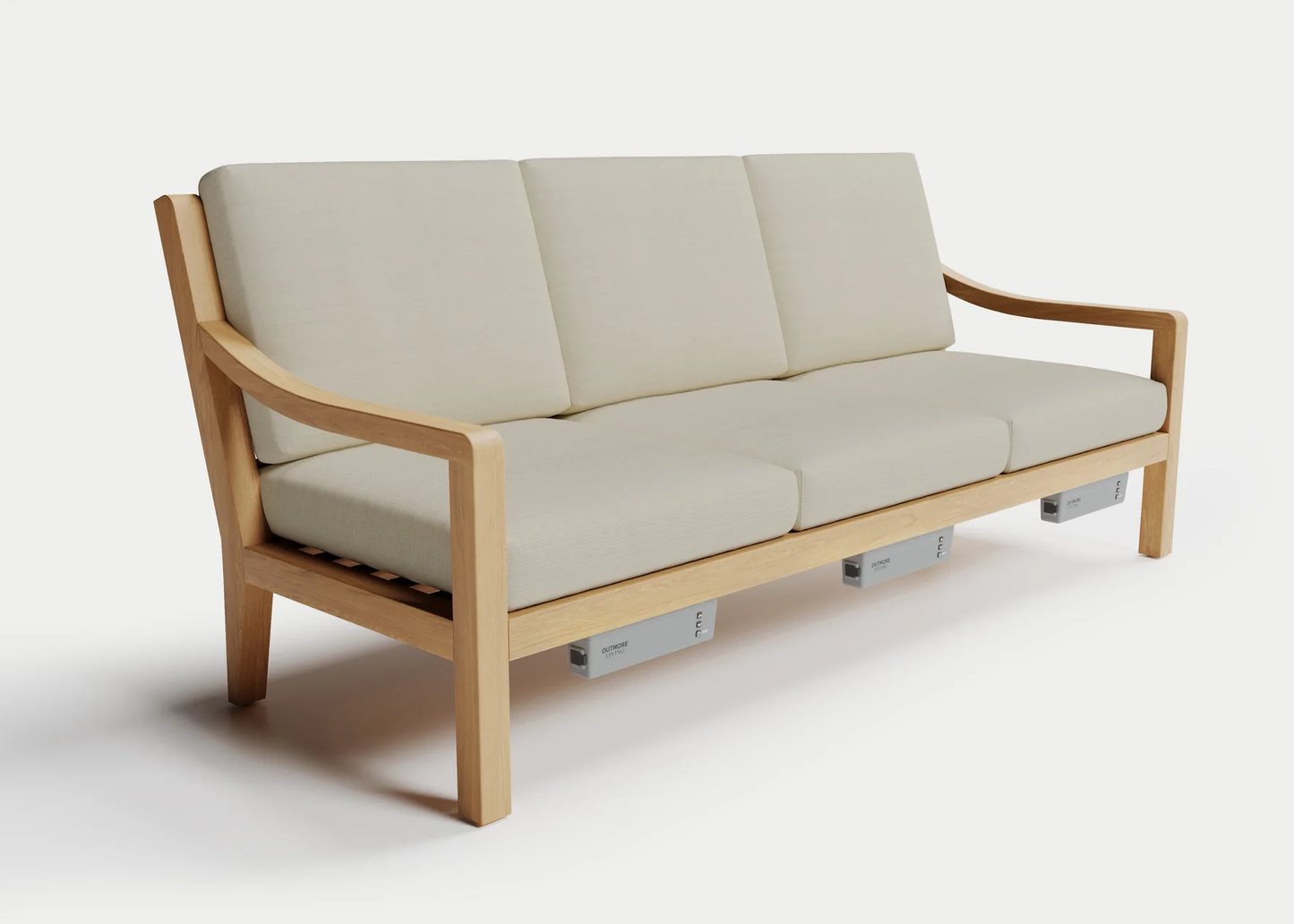 Outmore Heated 3 Seat Sofa