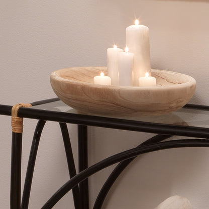 Laurel Small Wooden Bowl